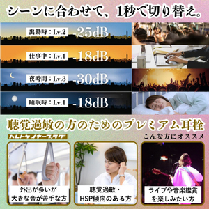 ハレトケ 1131EARPLUGSWICHBLACK ブラック 1131EARPLUGSWICHBLACK-イメージ3
