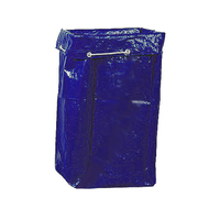 リネンカート(Z型)交換用リネンバッグ ブルー FC81774-0-7127-11