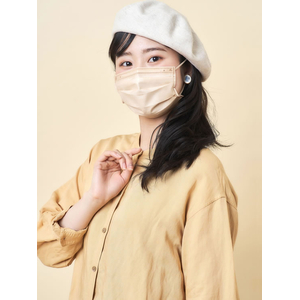 アイリスオーヤマ DAILYFITMASK ふつう 30枚入 シルクベージュ FCJ480L-PN-DC30MSB-イメージ4