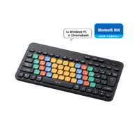 エレコム BTキーボード KEY PALETTO ブラック TKFS10BMKBK