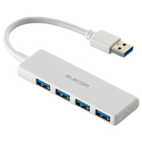 エレコム USB 5Gbpsハブ 4ポート ホワイト U3H-H040WH