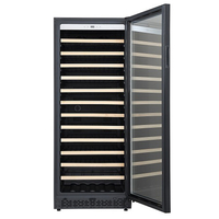 フィラディス FJP-321GS(BK) 【右開き】ワインセラー(133本収納