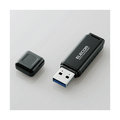 エレコム バリュータイプ USB3．0対応USBフラッシュメモリ(16GB) ブラック MF-HSU3A16GBK