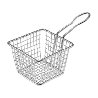 ミニ ステンレス フライバスケット スクウェアFRYS443 FC082LU-7024800