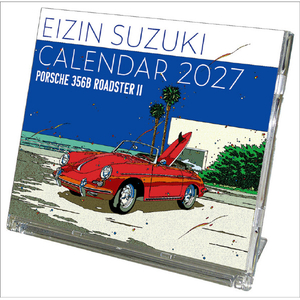 トライエックス カレンダー 2027年度版卓上　鈴木英人 2027CL482ﾀｸｼﾞﾖｳｽｽﾞｷｴｲｼﾞﾝ-イメージ1