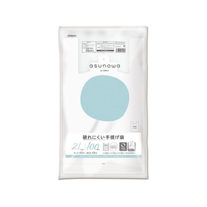 オルディ 破れにくい手提げ袋 2L 45号 半透明 100枚 FCE264A-ASW-HN45YNT-100-イメージ1