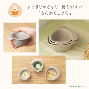 コンビ ちょっと贅沢な出産祝いに!パクッ&ゴクッ!を楽しく さんかく食器プレミアムセット ｻﾝｶｸｼﾖﾂｷﾌﾟﾚﾐｱﾑｾﾂﾄ-イメージ18