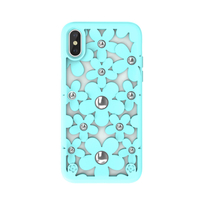 SwitchEasy Fleur/Mint for iPhone XS/X SE_I9SCSDLFL_MT