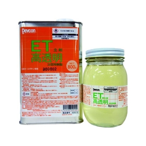 ＩＴＷパフォーマンスポリマーズ＆フルイズジャパン 高透明コーティング材 ET1.2kg FC535FS-4333152-イメージ1