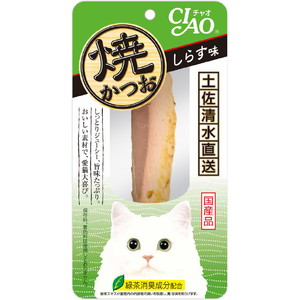 いなばペットフード CIAO 焼かつお しらす味 1本 ﾔｷｶﾂｵｼﾗｽｱｼﾞ1ﾎﾝ-イメージ1