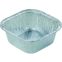 トラスコ中山 使い捨てアルミ容器 角深型 20枚 270CC FC234KR-1612876