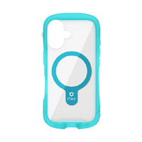 Ｈａｍｅｅ iPhone 16用MAGSYNQ強化ガラスクリアケース I FACE REFLECTIONNEO クリアブルー 41-980217