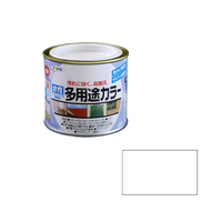 アサヒペン 水性多用途カラー 1/5L 白 AP9016670