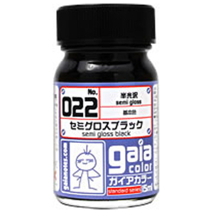 ガイアノーツ 022 セミグロスブラック GAIA022ｾﾐｸﾞﾛｽﾌﾞﾗﾂｸ-イメージ1