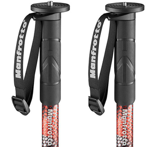 Ｍａｎｆｒｏｔｔｏ アルミニウム5段 一脚 Element MII レッド MMELMIIA5RD-イメージ4