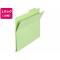 プラス 持ち出しフォルダー A4ヨコ グリーン FL-061PF 10枚 FCT6452-87-136FL-061PF