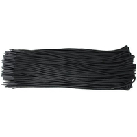 プラス かさばりにくいつづり紐 黒 100本 FCF434T-TF-100F/36-310