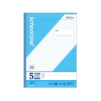 キョクトウ スクールラインプラス A4 Pノート5mm方眼罫A4 30枚 FC663TG-LAPP5B