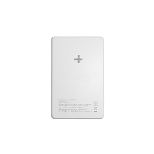クオリティトラストジャパン Type-C1ポート ワイヤレスマグネット式モバイルバッテリー+C-Cケーブル 5000MAH ホワイト QTW-0500WH-イメージ4