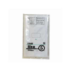 紺屋商事 LD03 規格袋 5号 100枚 FCE139U-00722005-イメージ1