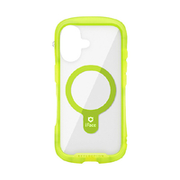 Ｈａｍｅｅ iPhone 16用MAGSYNQ強化ガラスクリアケース I FACE REFLECTIONNEO クリアイエロー 41-980224