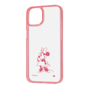 レイアウト iPhone 14/13用ハイブリッドケース Charaful ディズニー ミニー RT-DP36UC/MNM-イメージ1
