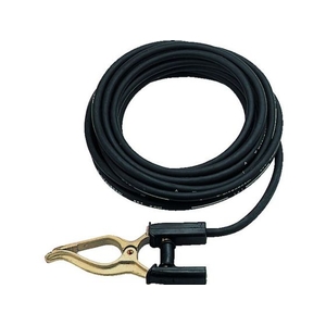 トラスコ中山 TRUSCO キャブタイヤケーブル アースクリップ丸端子付 10m 1S170～240WCT-3810 FC803HE-3265960-イメージ1
