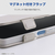 エレコム AQUOS wish6用 手帳型ケース 極限 磁石付 耐衝撃 ハンドストラップ付 グレージュ PM-S261PLFY4KGB-イメージ8