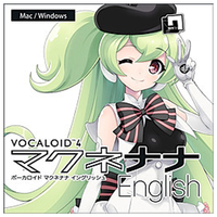 AHS VOCALOID4 マクネナナ English ダウンロード版 [Win/Mac ダウンロード版] DLVOCALOID4ﾏｸﾈﾅﾅENGDL