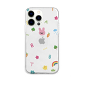 AKAN iPhone 13 Pro用ソフトクリアケース ピンクウサギ AK21022I13P