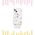 AKAN iPhone 13 Pro用ソフトクリアケース ピンクウサギ AK21022I13P-イメージ3