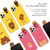 LINE FRIENDS iPhone 12 mini用フィギュア付きカラーソフトケース SNEAK PEEK BROWN KCE-CSB024-イメージ4