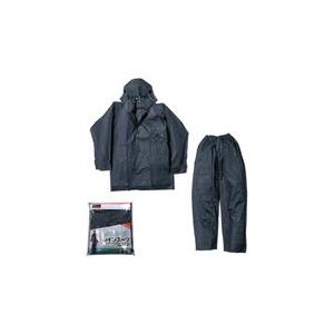 トラスコ中山 TRUSCO　レインスーツ　3Lサイズ　ネイビー TRW553L-イメージ1