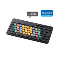 エレコム BTキーボード KEY PALETTO ブラック TKFS10BMKIBK