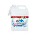 アース製薬 らくハピ アルコール除菌EX つめかえ大容量 5L×3本 FC513SN