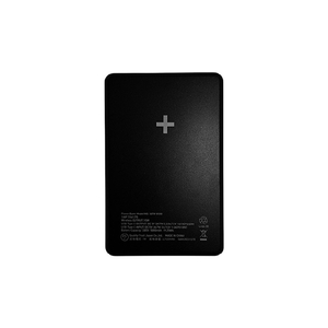 クオリティトラストジャパン Type-C1ポート ワイヤレスマグネット式モバイルバッテリー+C-Cケーブル 5000MAH ブラック QTW-0500BK-イメージ4