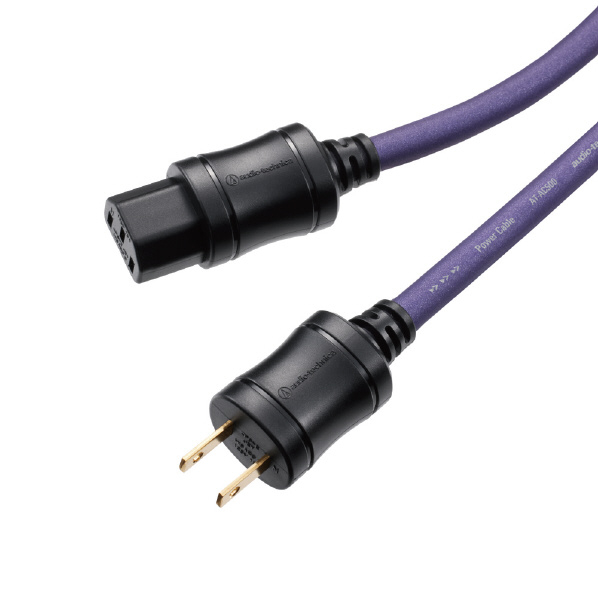 オーディオテクニカ パワーケーブル(0．7m) FLUATシリーズ AT-AC500/0.7 OFC 厚金メッキ アース含む H1499234761(11583円)