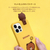 LINE FRIENDS iPhone 12 mini用フィギュア付きカラーソフトケース BASKETBALL BROWN KCE-CSB025-イメージ8