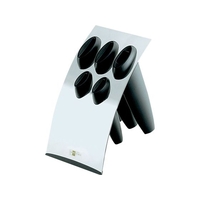 Jimi ステンレスナイフブロック ブラック 087-0756J FCM6391-021395001