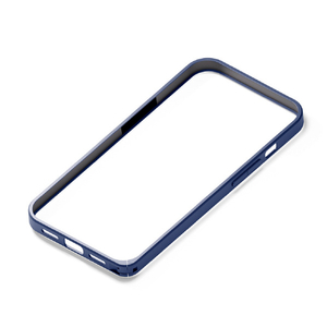 PGA iPhone 13 mini用アルミニウムバンパー ネイビー PG-21JBP04NV-イメージ1