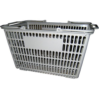 江部松商事 ショッピングバスケット F-101 ライトグレー FC082LX-8070510