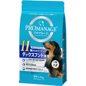 マースジャパンリミテッド プロマネージ 11歳からのミニチュアダックスフンド専用(1．7kg) ﾌﾟﾛﾏﾈ-ｼﾞ11ｻｲﾀﾞﾂｸｽﾖｳ1.7KG-イメージ1
