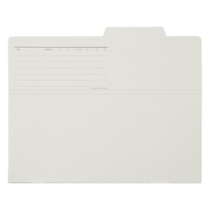 プラス 持ち出しフォルダーA4ヨコグレーFL-061PF10枚 FCT6454-87-139FL-061PF-イメージ2
