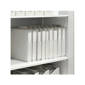 プラス 持ち出しフォルダーA4ヨコグレーFL-061PF10枚 FCT6454-87-139FL-061PF-イメージ5