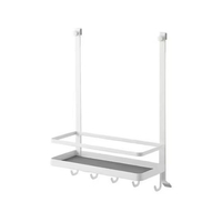 山崎実業 プレート レンジフード調味料ラック(WH) FCE380A-3128