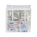 東和産業 UCHI-DRY カモイにも干せる 洗濯 角ハンガー 42ピンチ FCJ260P-20190