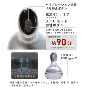 NIPLUX ヘッドスパ シルバー NP-HS20S-イメージ14