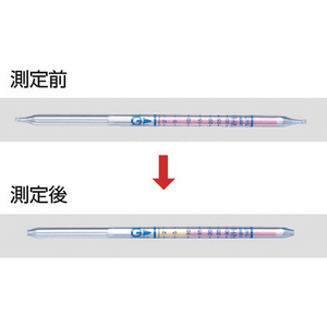 ＧＡＳＴＥＣ 気体検知管２ＬＬ 二酸化炭素 （１０本入） GASTEC 短時間用検知管 2LL-イメージ2