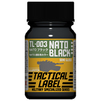 ガイアノーツ TL-003 NATOブラック タクティカル レーベル TLC003NATOﾌﾞﾗﾂｸ