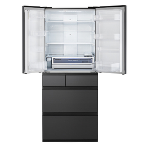 パナソニック 650L 6ドア冷蔵庫 ミスティスチールグレー NR-F65WX2-H-イメージ20